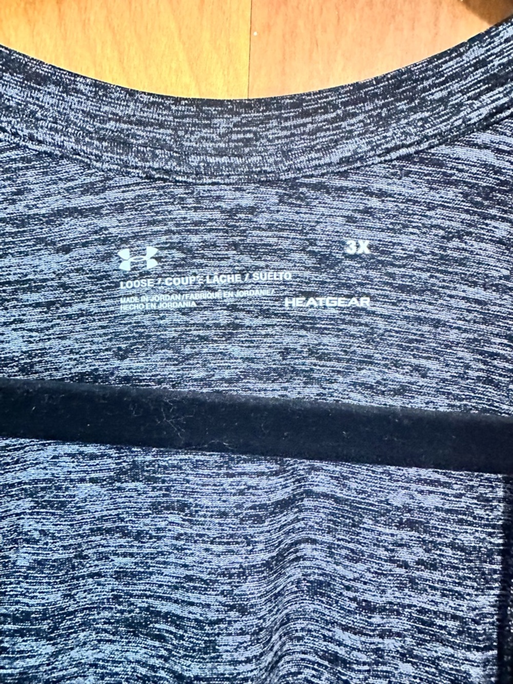 Under Armour Gray Heather Performance Racerback Tank - Picture 2 of 2